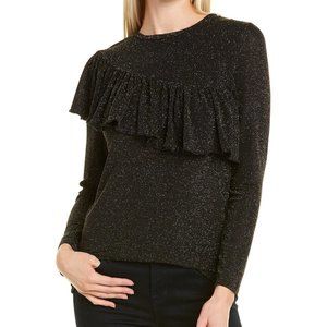 Rain and Rose Ruffled Sweater